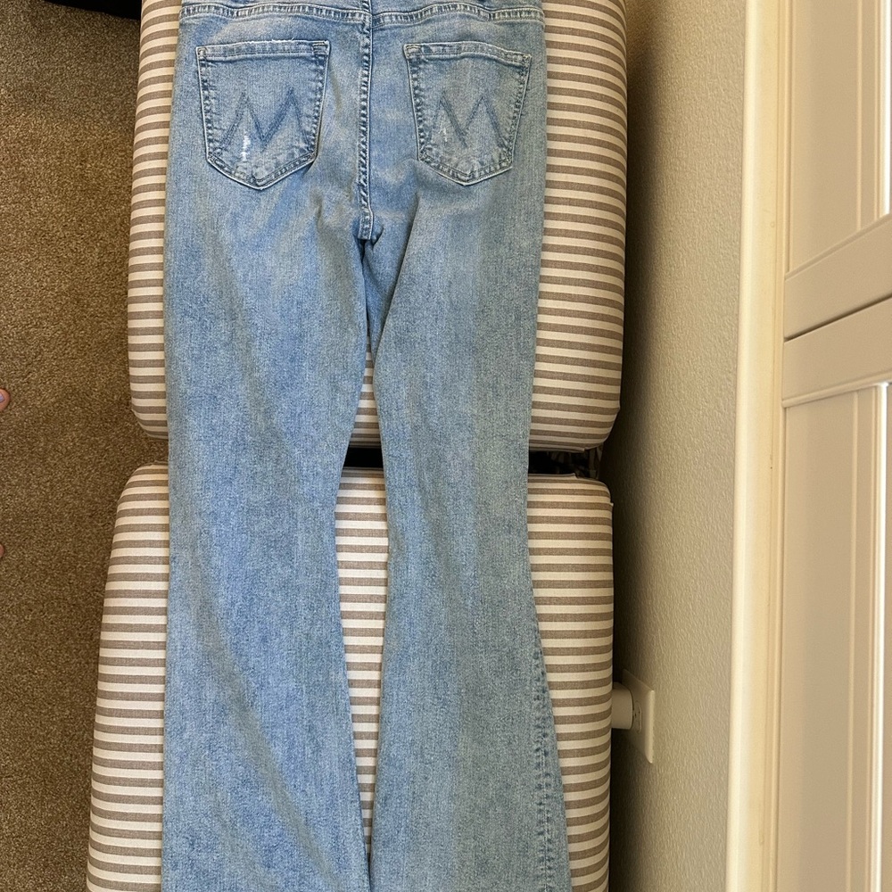 Mother the hustler ankle fray Blue Jeans